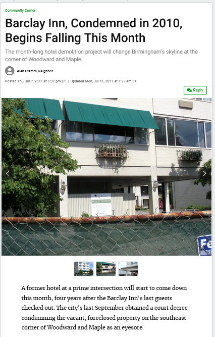 Birmingham House - Patch Dot Com Article 2011 (newer photo)